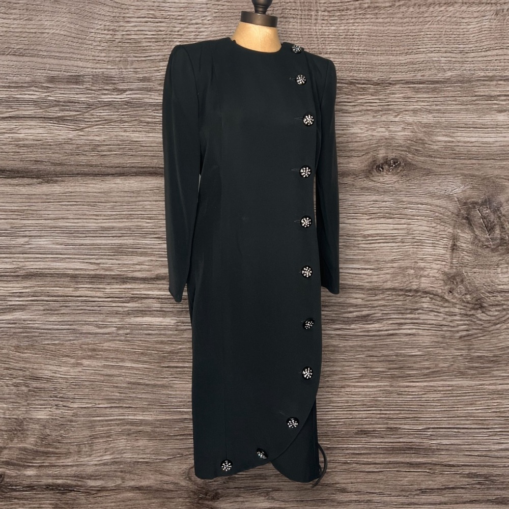 Elegant Raul Blanco Asymmetrical Midi Dress